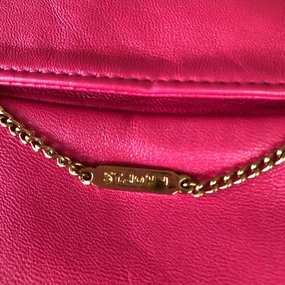 🔥 SALE! St John Pink Napa Leather Jacket Like New - Picture 9 of 16